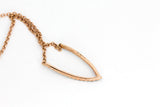 Diamond Pendant Layered Necklace - 14k Rose Gold - 0.25ctw