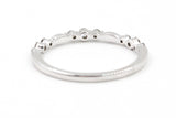 Diamond Stackable Band Ring - 10k White Gold - 0.20ctw