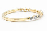 Diamond Stackable Band Ring - 10k Yellow Gold - 0.20ctw
