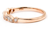 Diamond Stackable Ring - 10k Rose Gold - 0.15ctw