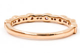 Diamond Stackable Ring - 14k Rose Gold - 0.16ctw