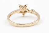 Diamond Star Ring - 10k Yellow Gold - 0.08ctw