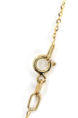 Diamond Teardrop Necklace - 10k Yellow Gold - 0.10ctw