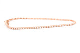 Diamond Tennis Bracelet - 14k Rose Gold - 1.00ctw