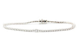 Diamond Tennis Bracelet - 14k White Gold - 1.50ctw