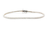 Diamond Tennis Bracelet - 14k White Gold - 2.25ctw