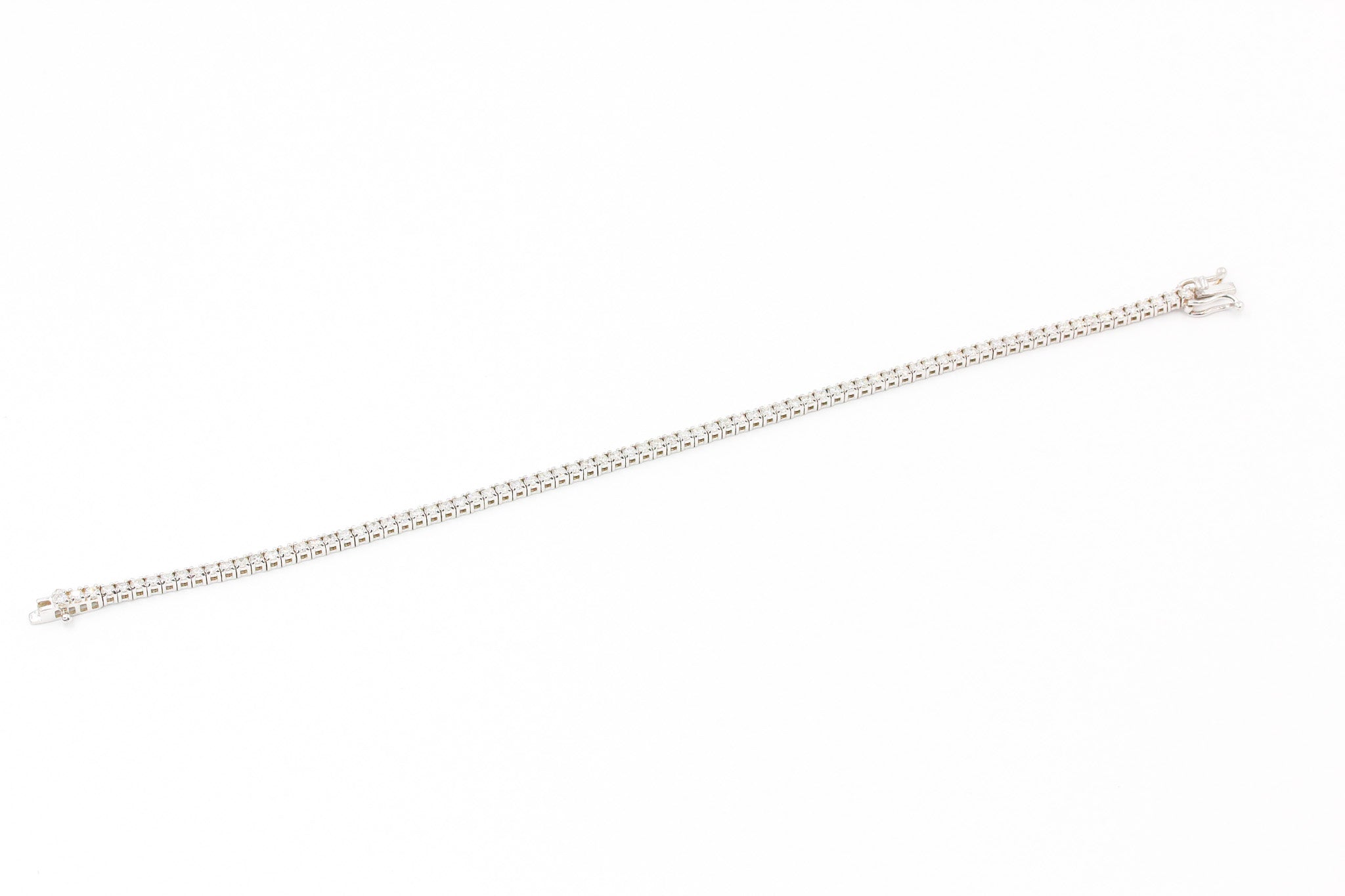 Diamond Tennis Bracelet - 14k White Gold - 2.25ctw