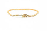 Diamond Tennis Bracelet - 14k Yellow Gold - 2.60ctw