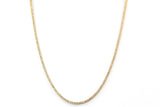 Diamond Tennis Necklace - 14k Yellow Gold - 3.50ctw