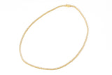 Diamond Tennis Necklace - 14k Yellow Gold - 3.50ctw