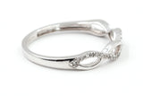 Diamond Woven Ring - 10k White Gold - 0.15ctw