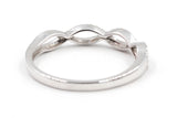Diamond Woven Ring - 10k White Gold - 0.15ctw