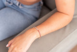 Diamond and Ruby Tennis Bracelet - 14k Yellow and White Gold - 3.75ctw