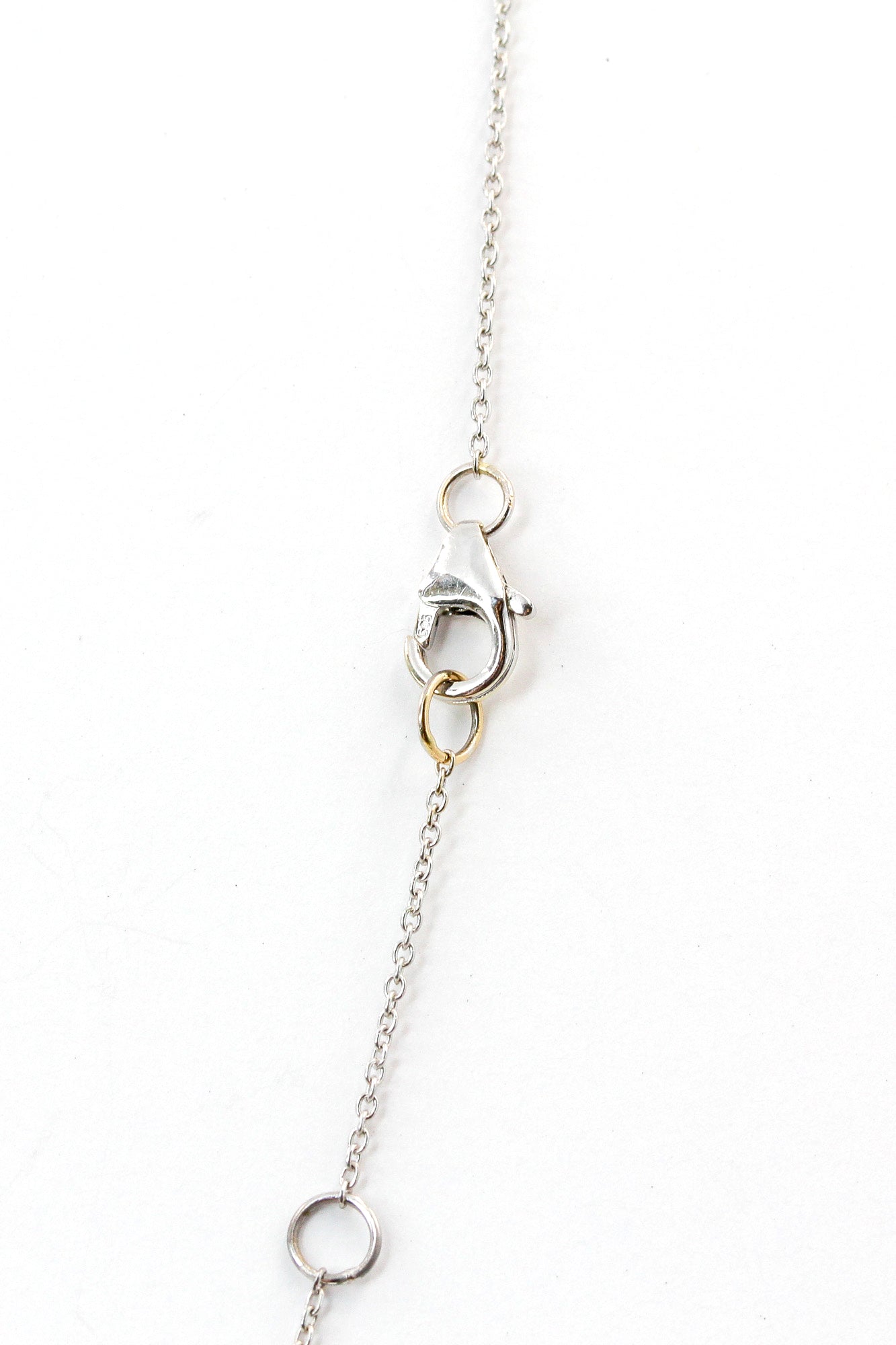 Emerald and Diamond Pendant Necklace - 14k White Gold - 0.77ctw