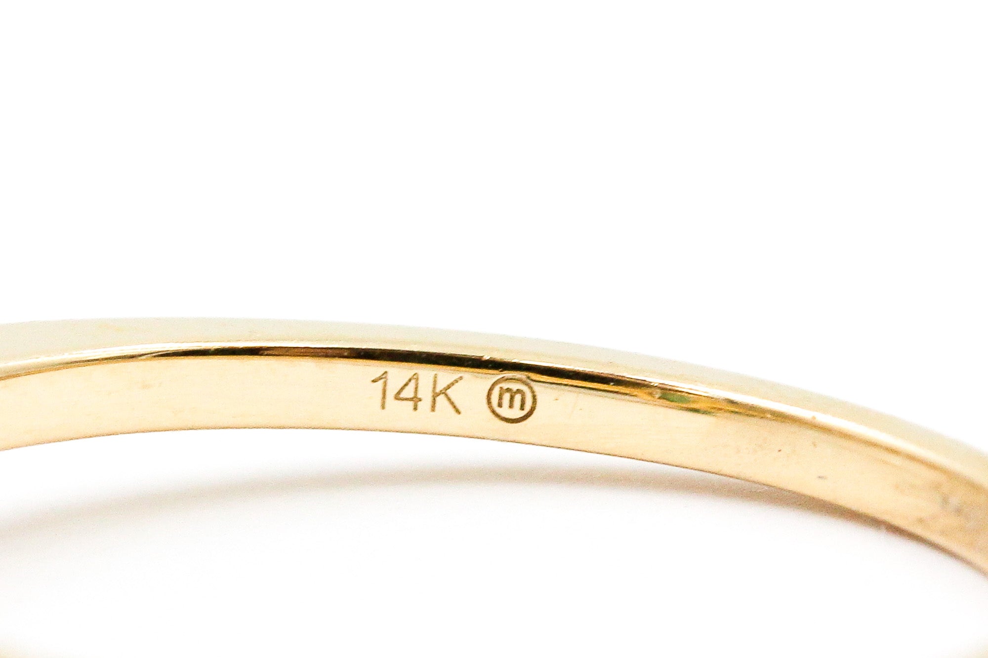 Emerald and Diamond Ring - 14k Yellow Gold - 0.53ctw