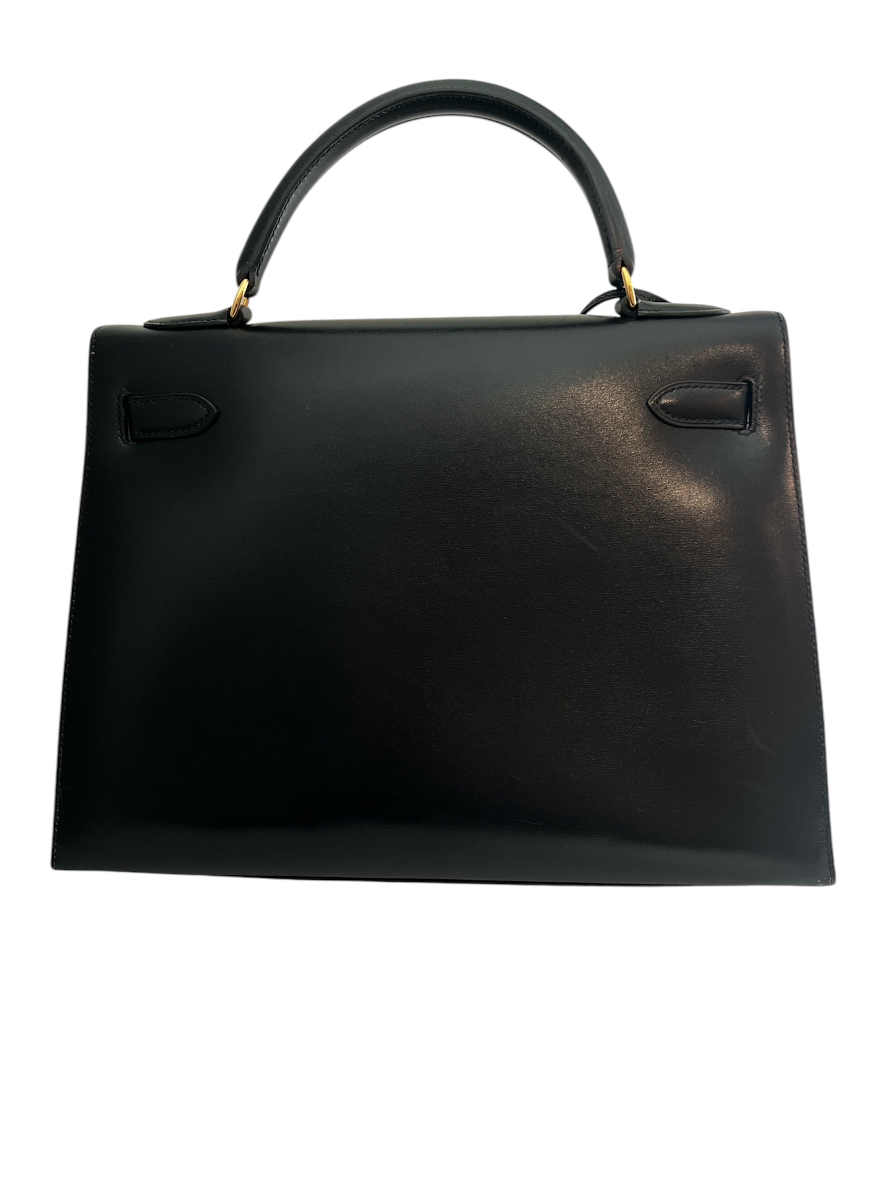 Hermès Box Kelly Sellier 32 - Black