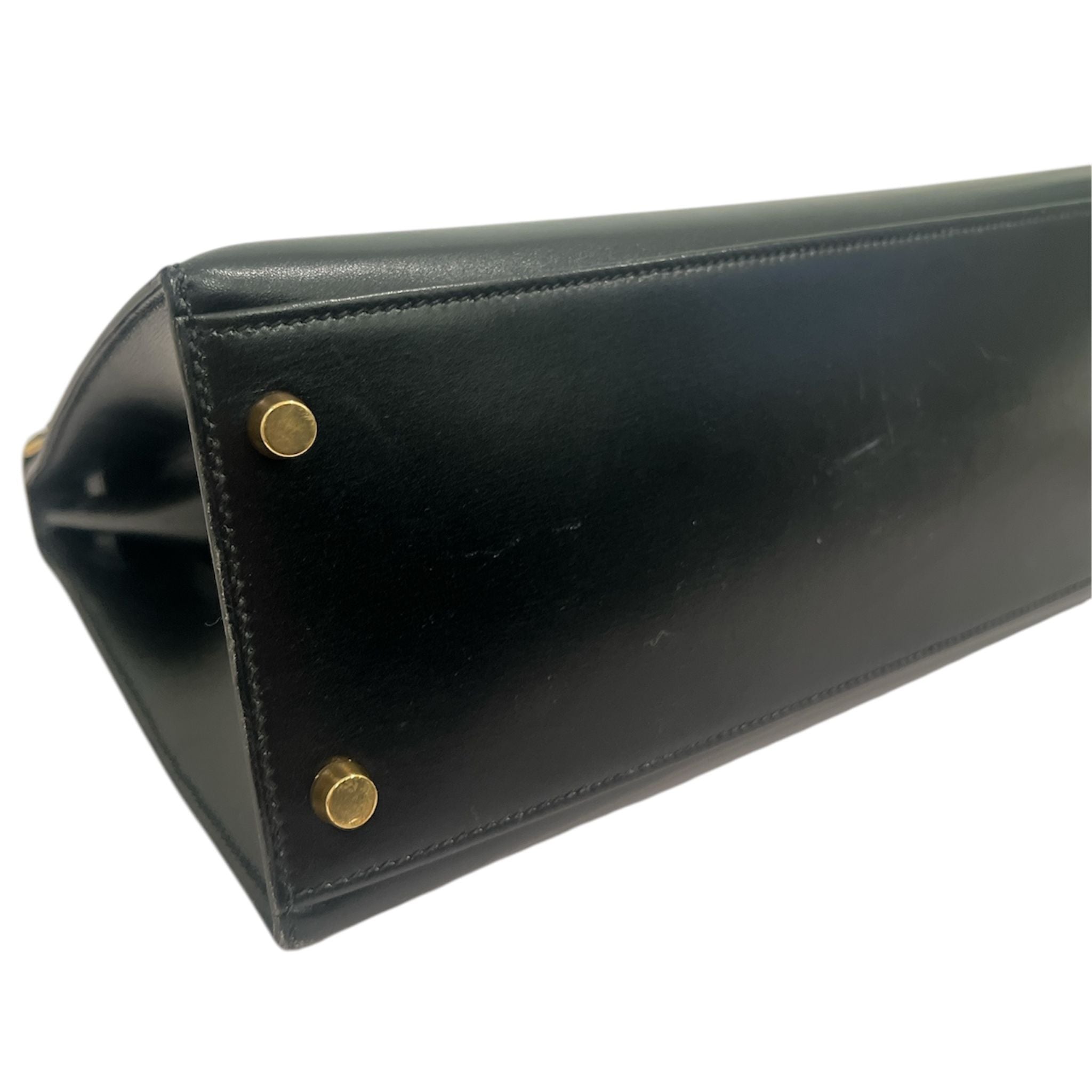 Hermès Box Kelly Sellier 32 - Black