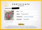 Gucci GG Supreme Small Heart Love Chain Shoulder Bag