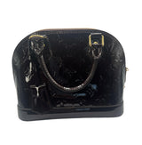 Louis Vuitton Black Magnetique Monogram Vernis Alma BB