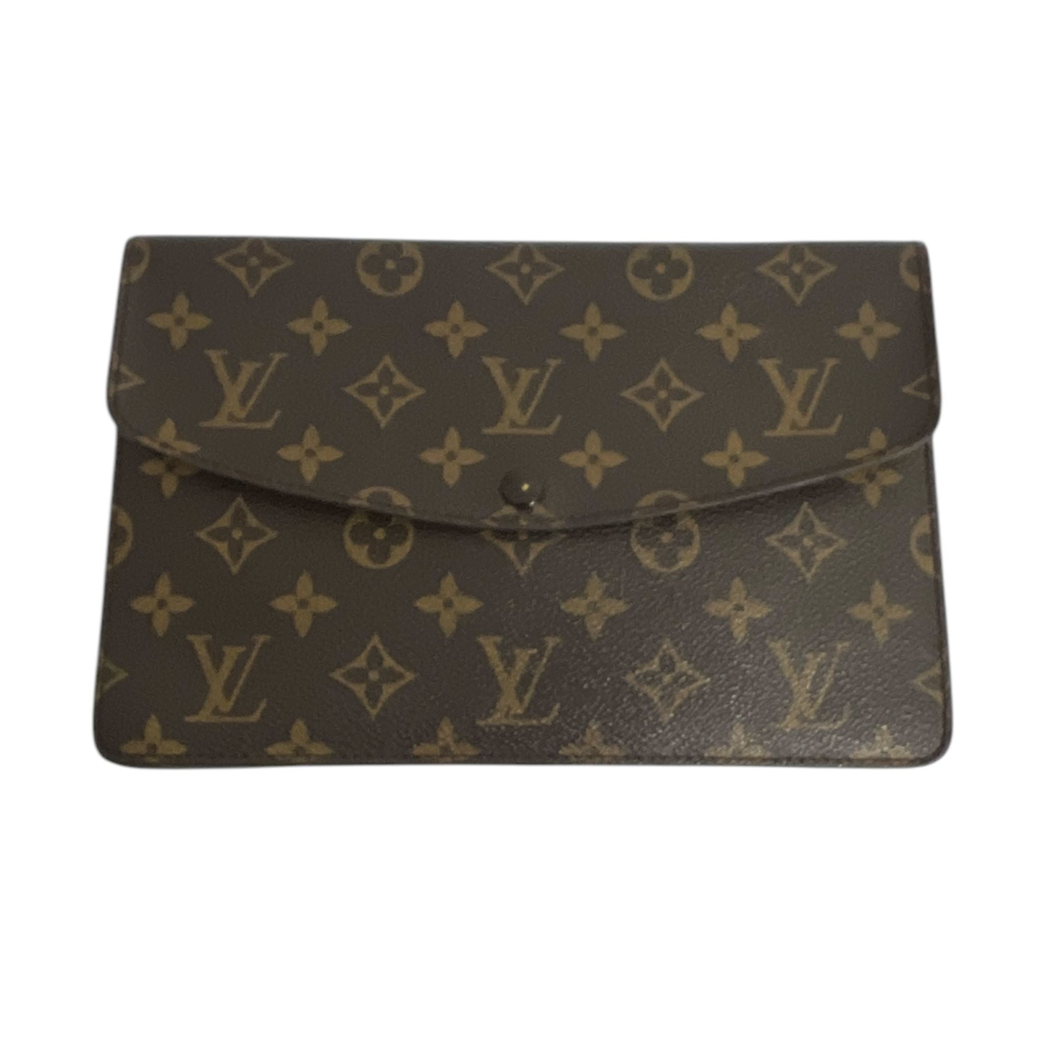 Louis Vuitton Monogram Canvas Pochette Double Rabat Shoulder Bag