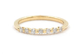 Diamond Wedding Band - 14k Yellow Gold - 0.25ctw