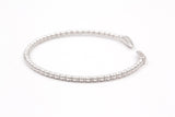 Diamond Flex Bangle Bracelet - 14k White Gold - 0.60ctw