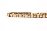 Diamond Bracelet - 14k Yellow Gold - 2.04ctw