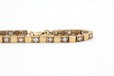 Diamond Bracelet - 14k Yellow Gold - 2.04ctw