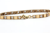 Diamond Bracelet - 14k Yellow Gold - 2.04ctw