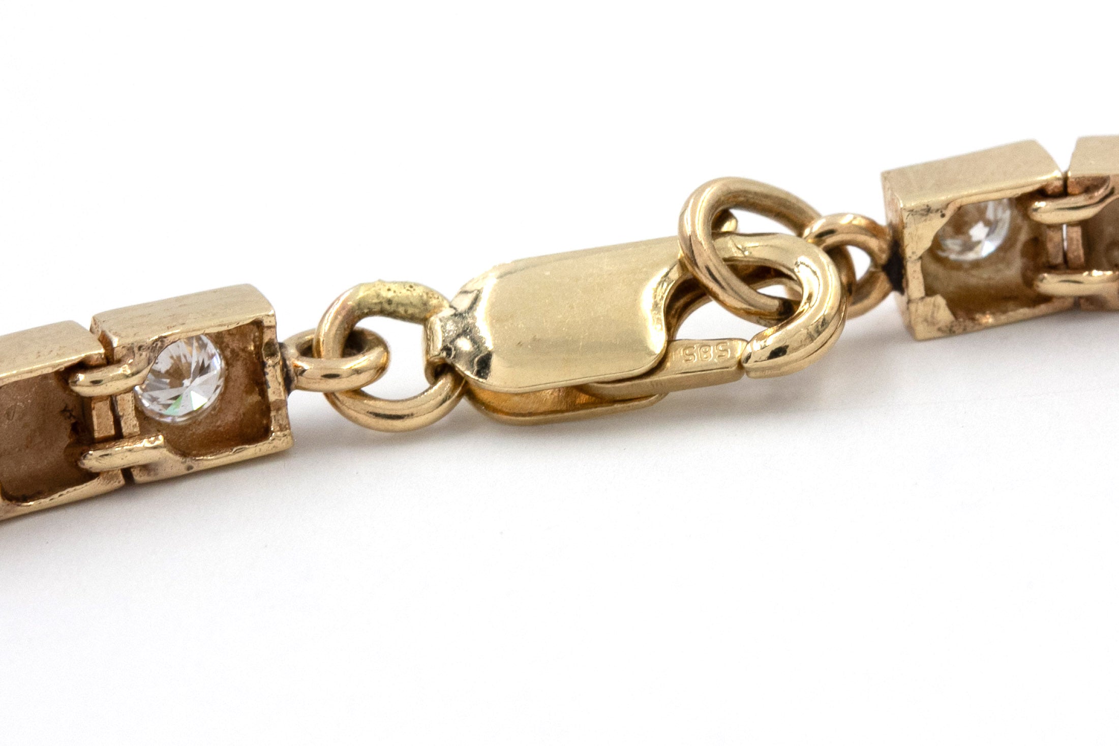 Diamond Bracelet - 14k Yellow Gold - 2.04ctw