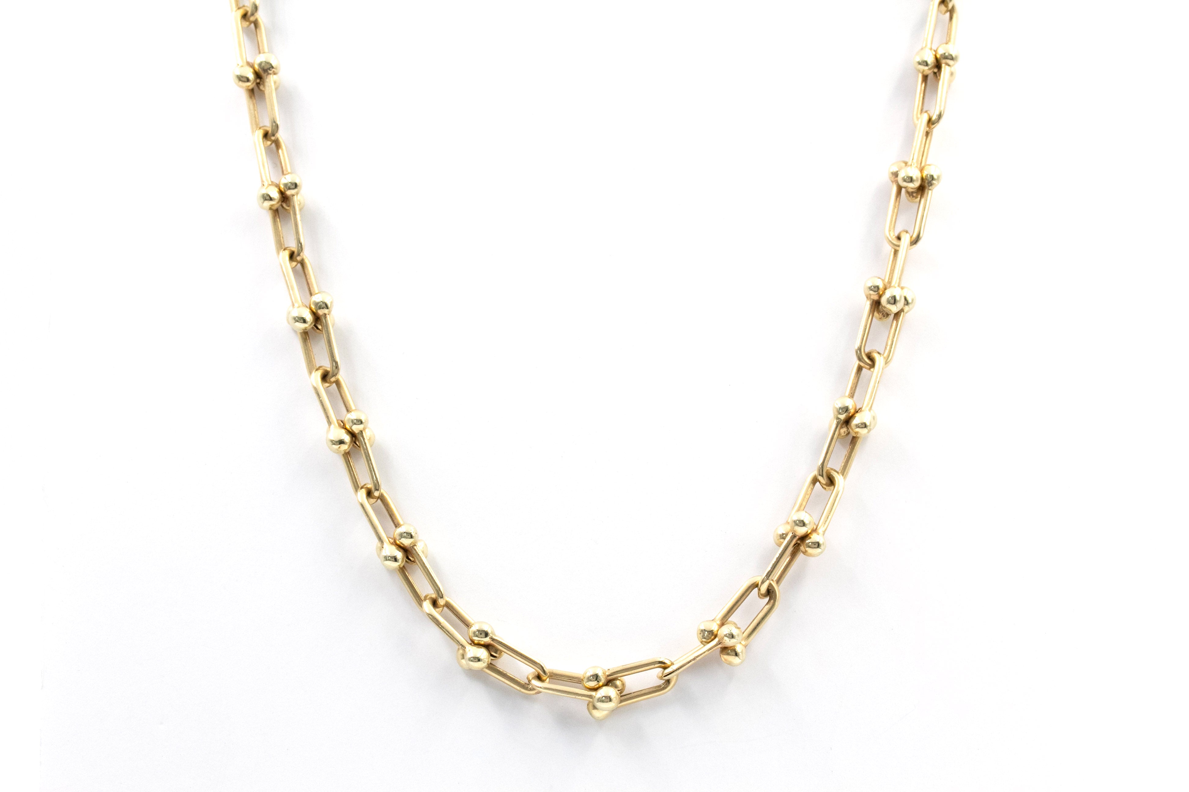 Chunky Gold HardWear Chain Necklace - 14k Yellow Gold