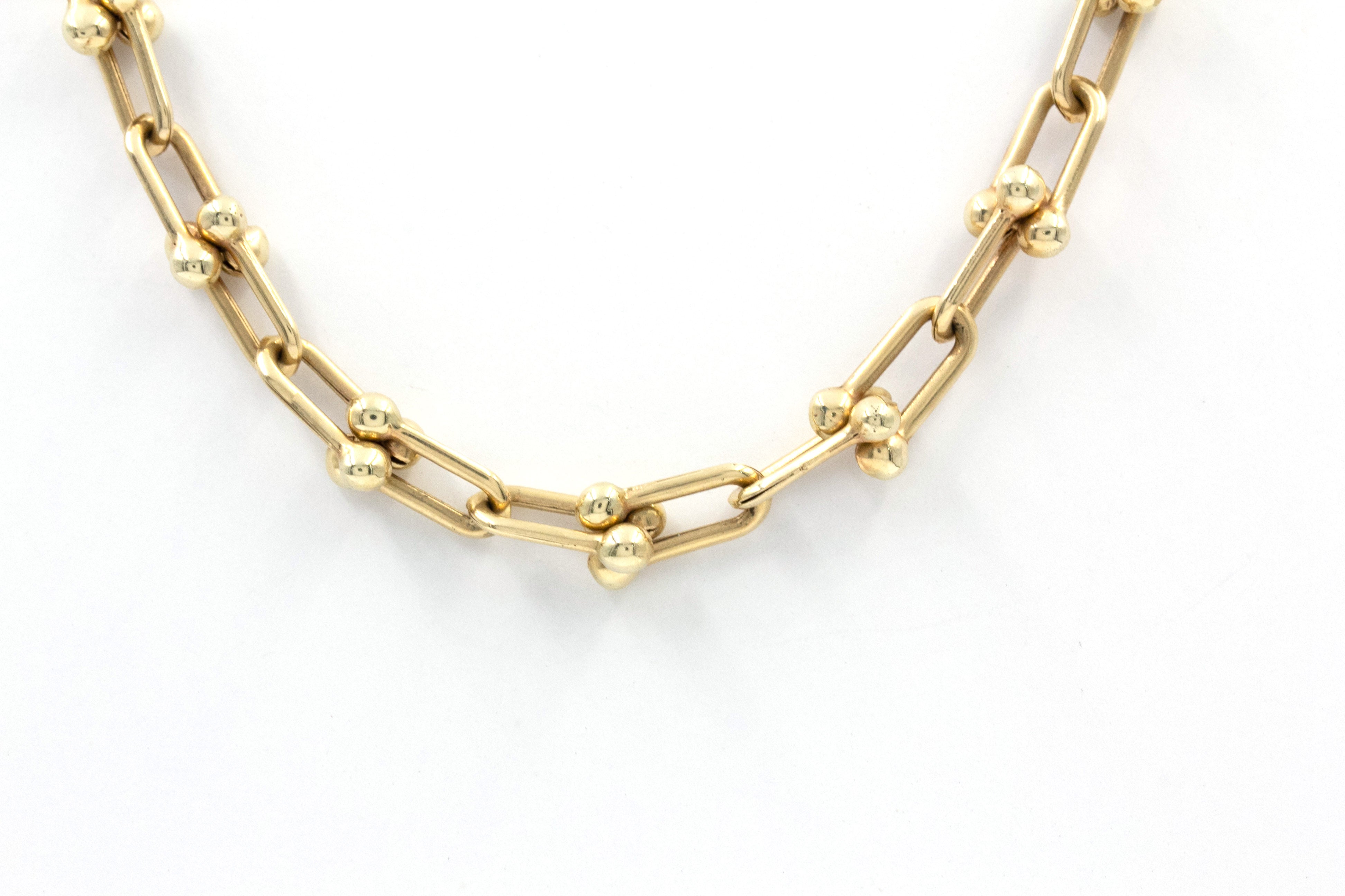 Chunky Gold HardWear Chain Necklace - 14k Yellow Gold
