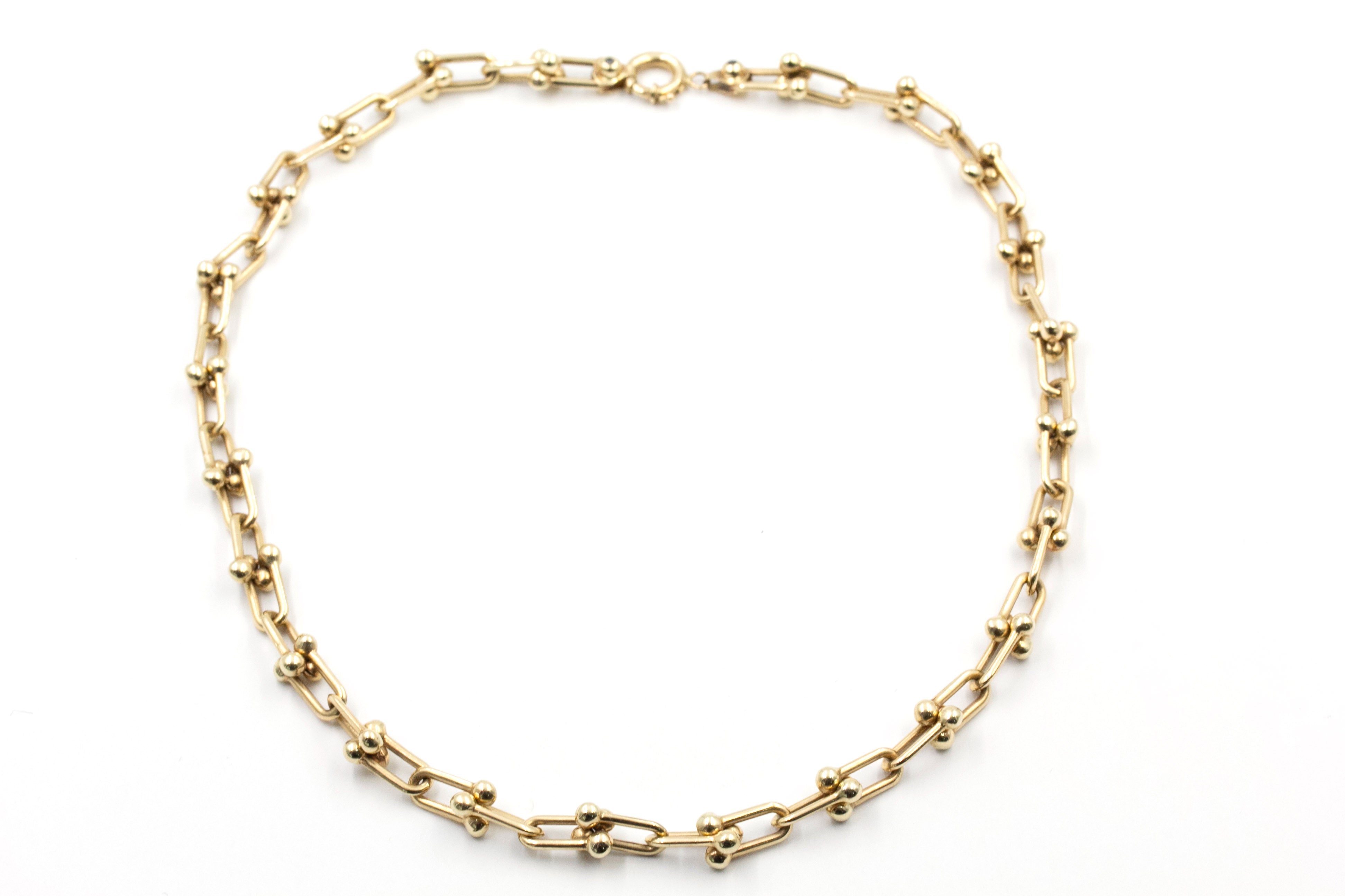 Chunky Gold HardWear Chain Necklace - 14k Yellow Gold