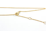 Diamond and Sapphire Statement Necklace - 14k Yellow Gold - 3.90ctw