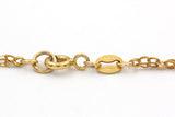 Carabiner Link Necklace - 10k Yellow Gold