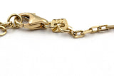 Clover Pendant Necklace with Mother of Pearl Accent - 14k Yellow Gold