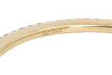 Diamond Inside Outside Hoops - 14k Yellow Gold - 0.51ctw