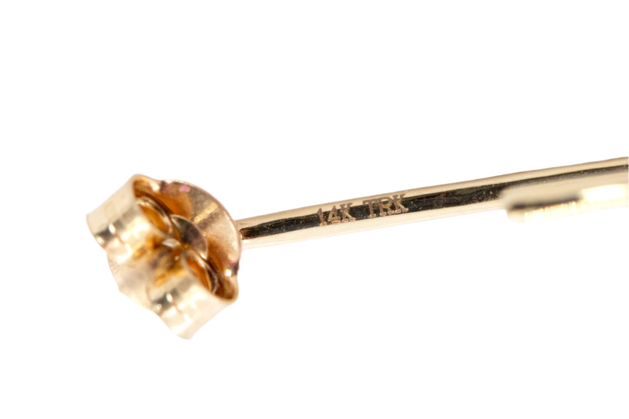 Two Tone Diamond Drop Earrings - 14k Yellow and White Gold - 0.33ctw