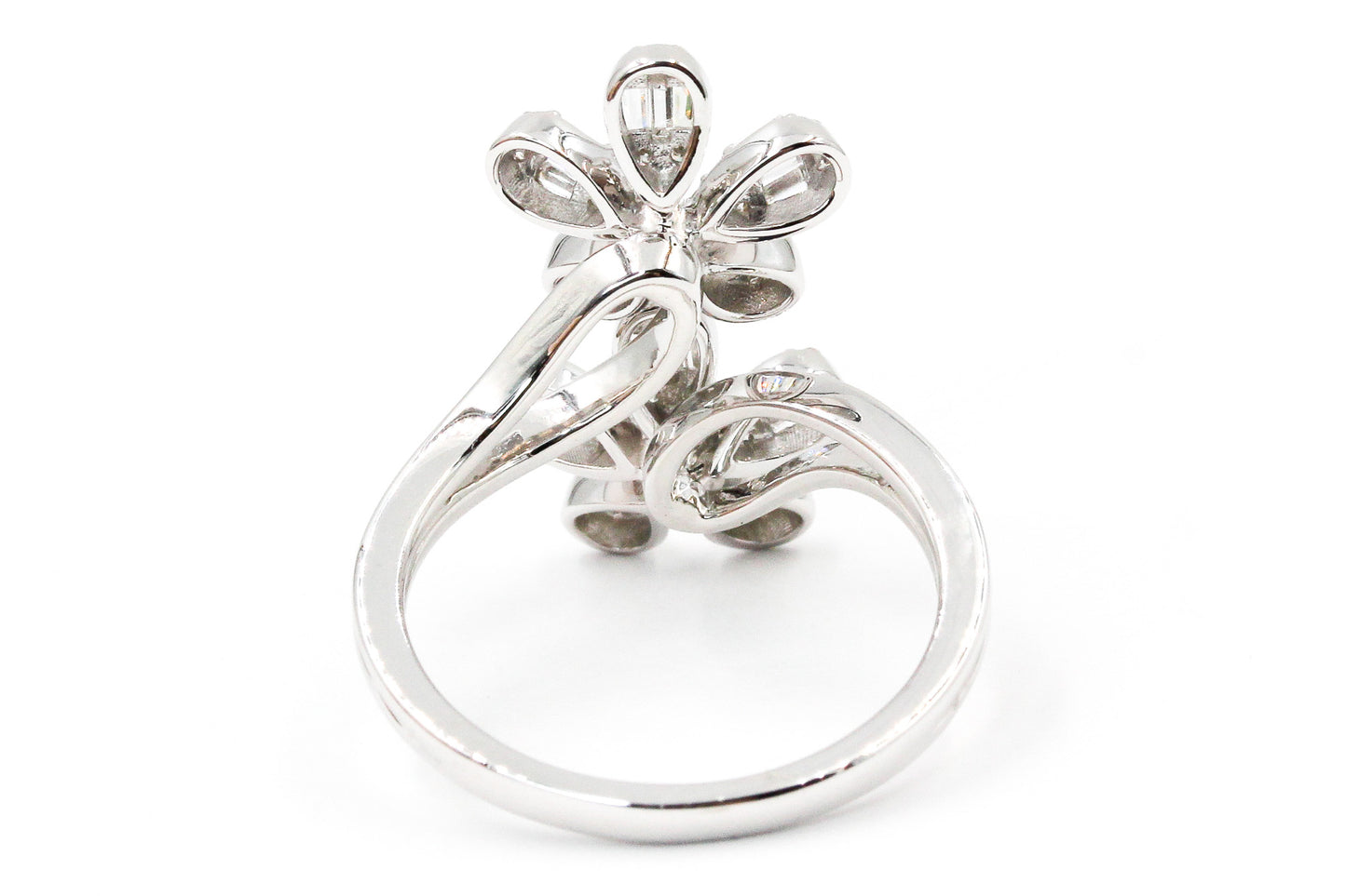 Diamond Flower Ring