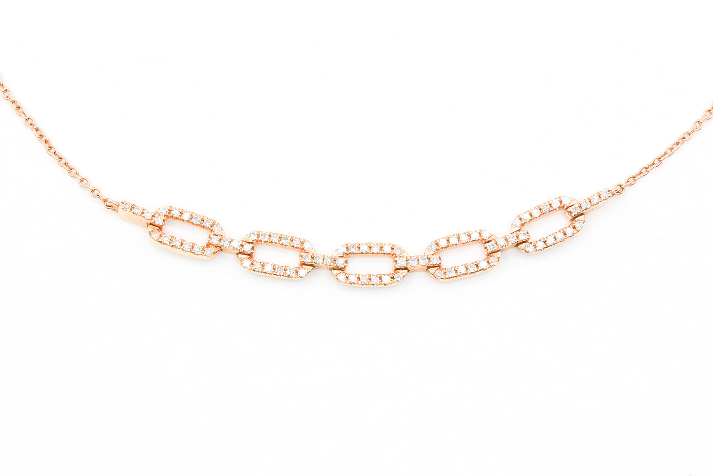 Diamond Chain Link Bracelet