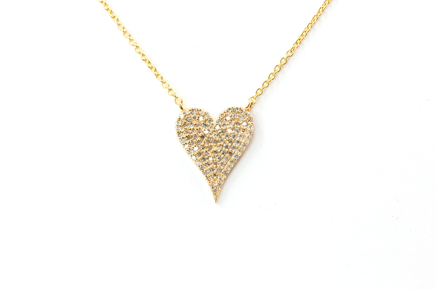 Pavé Heart Necklace