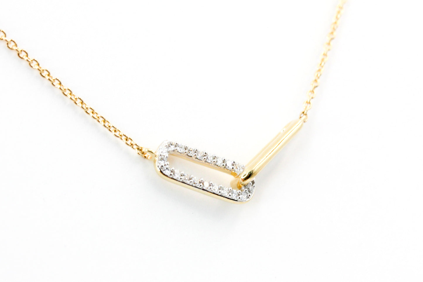 Diamond Link Necklace