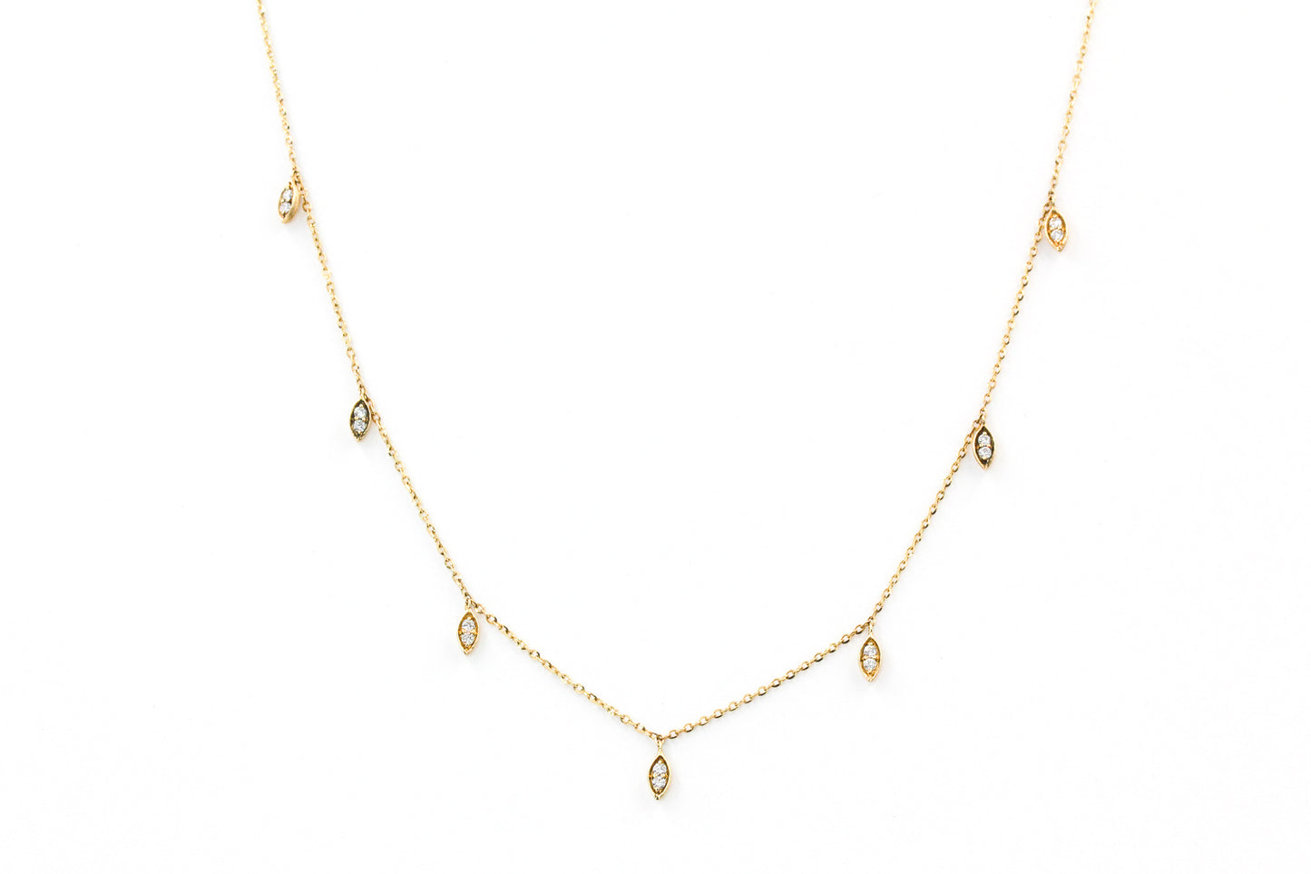 Marquise Drop Necklace