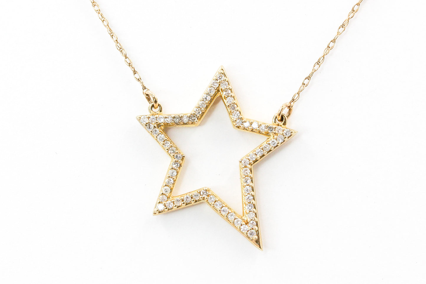 Diamond Star Necklace