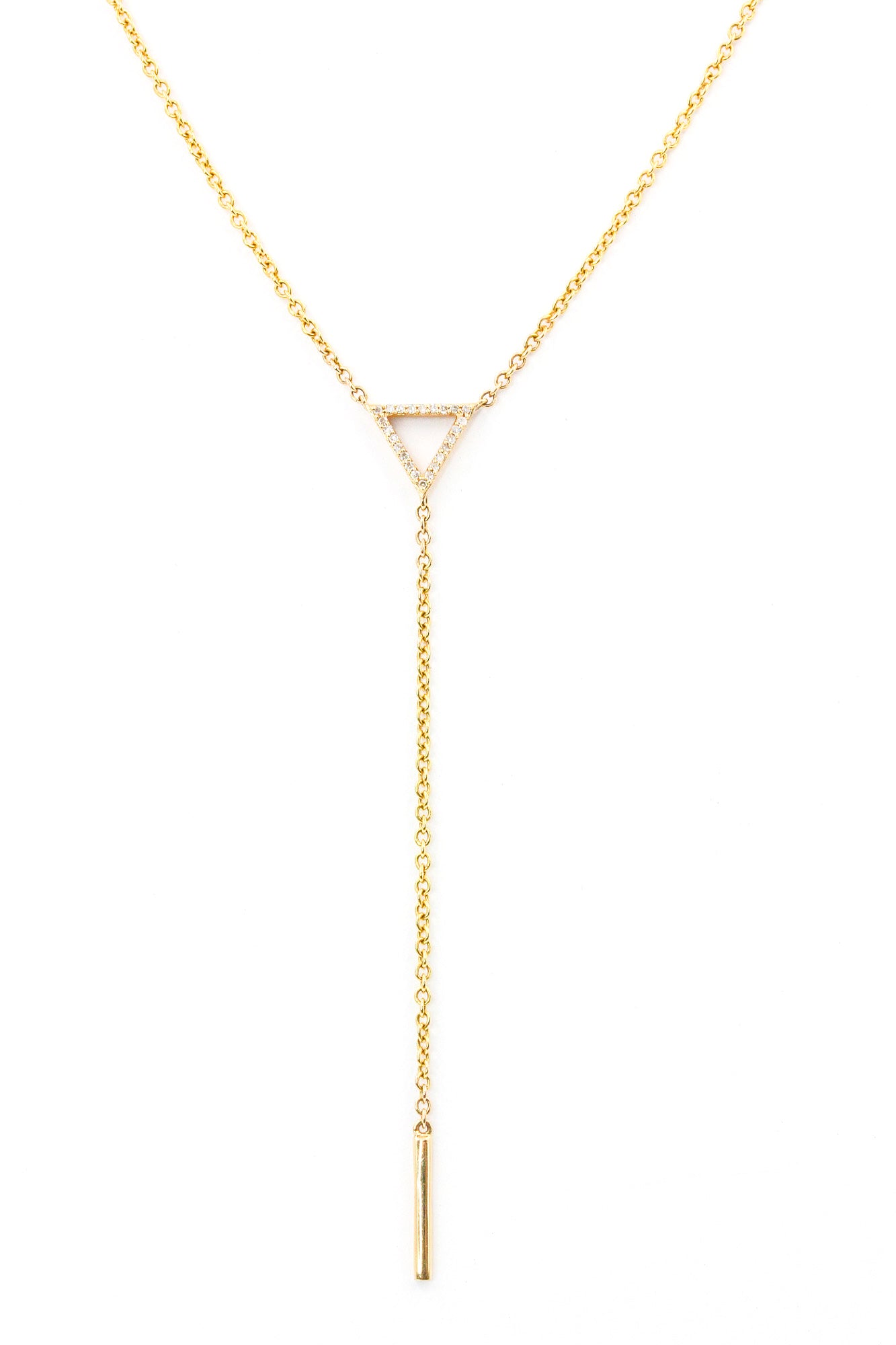 Diamond Lariat Necklace