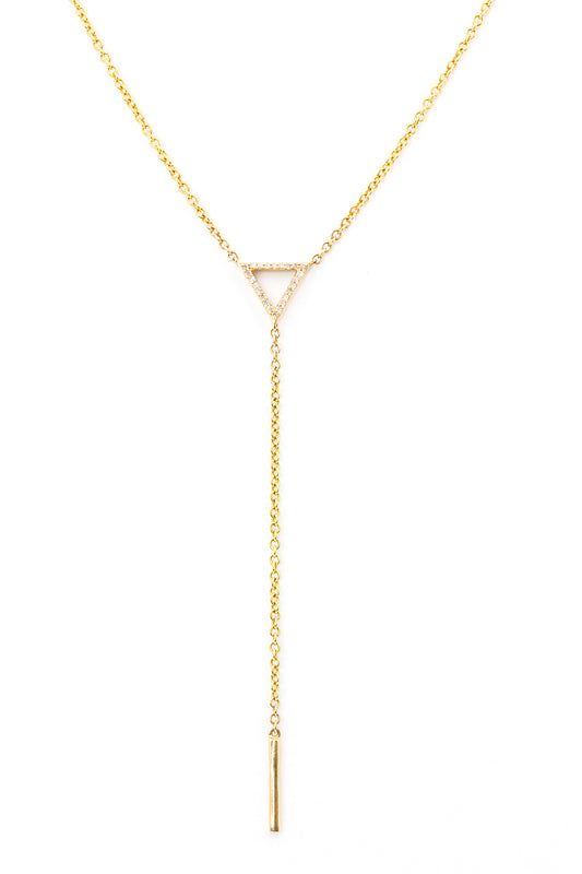 Diamond Lariat Necklace