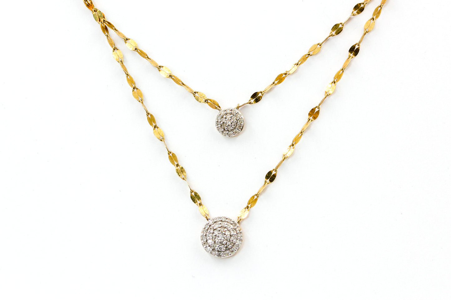 Cluster Layered Necklace