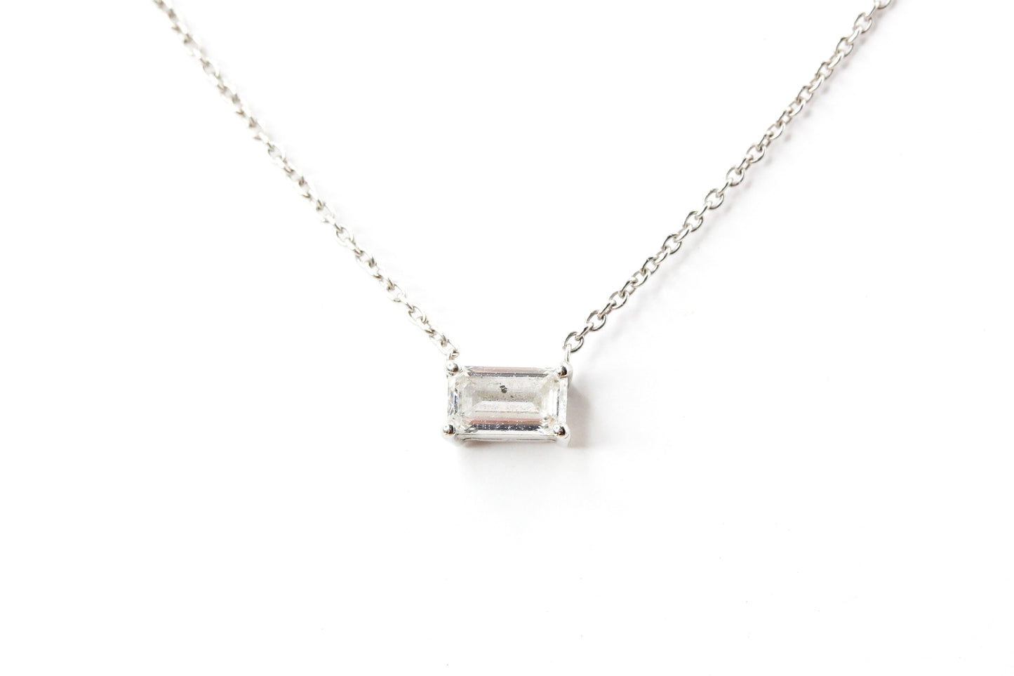 Diamond Solitaire Necklace