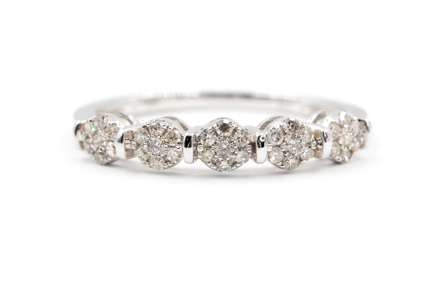 Diamond Cluster Ring