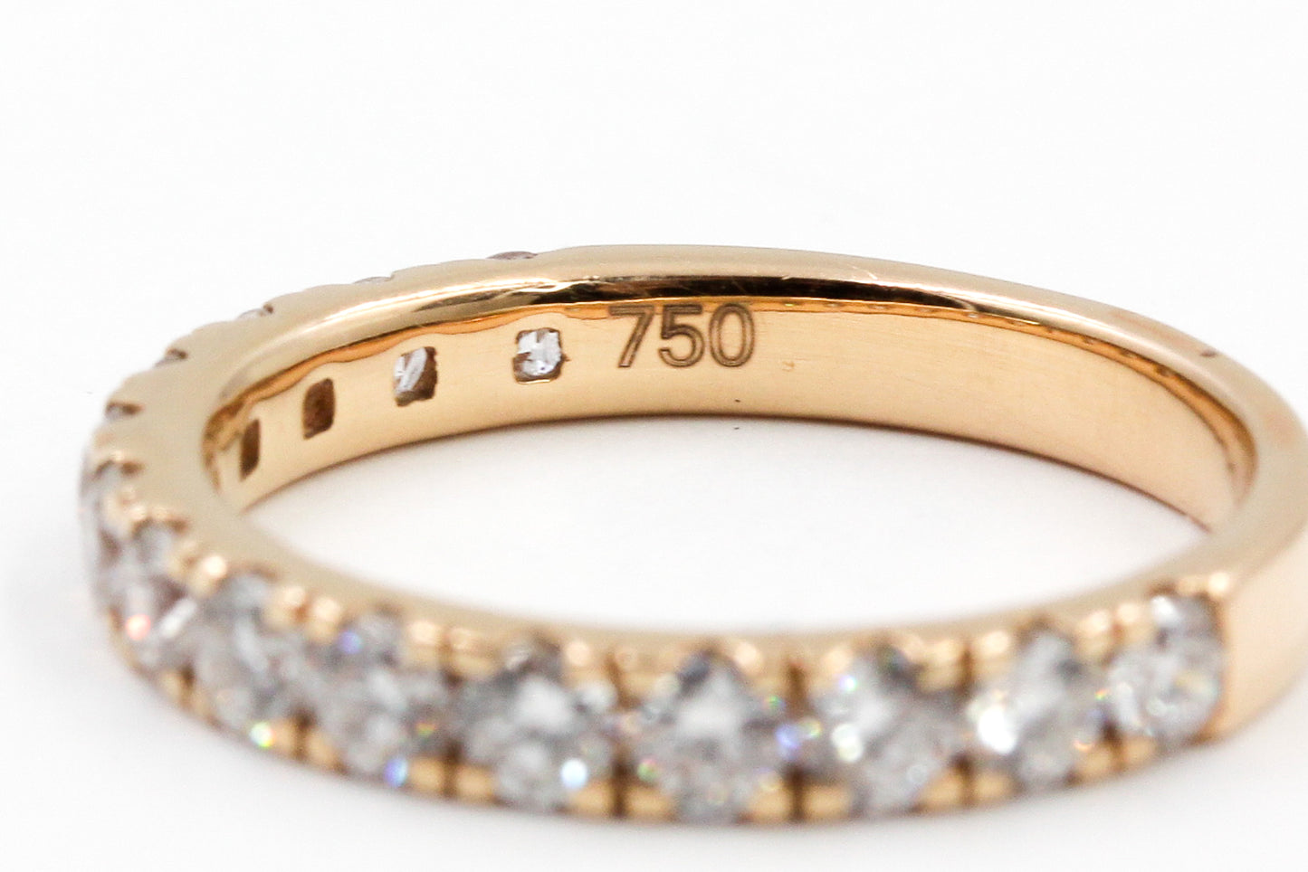 Diamond Half Eternity Band